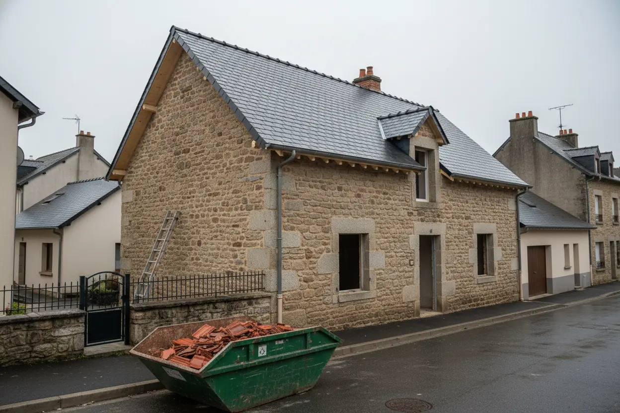 Rénovation complète de toiture à Limoges